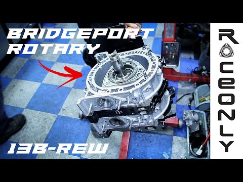 Assembling my new 13B BRIDGEPORT ROTARY ENGINE!