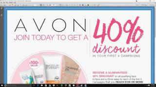 Motivating a New Avon Rep to Place their First Order