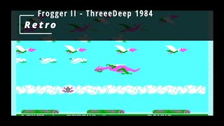 Retro 🕹️ Frogger II ThreeeDeep 1984 🕹️