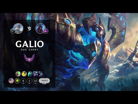 Galio Bot vs Aphelios - NA Master Patch 12.15