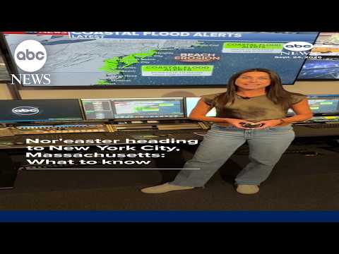 Nor'easter heading to New York City, Massachusetts: What to know