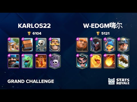 KARLOS22 vs W·EDGM嗨尔 [GRAND CHALLENGE]