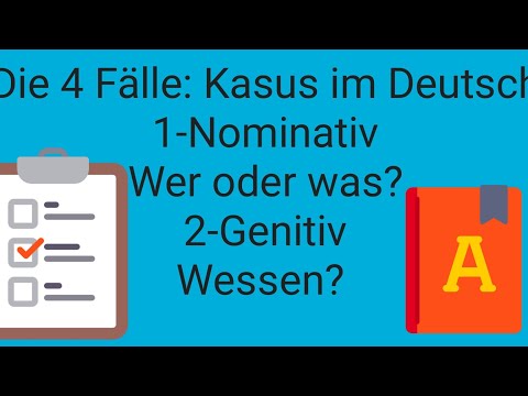 Die 4 Fälle / Kasus im Deutsch - Nominativ und Genitiv 