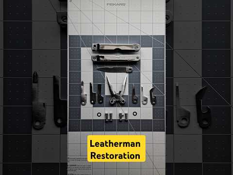 Restoration of a Leatherman PST #Leatherman #PST #Restoration #tools #diy #multitools #automobile