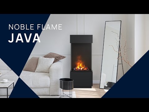 JAVA Opti-Myst von Noble Flame – Elektrokamin mit realistischem 3D-Flammeneffekt