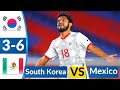 Korea vs Mexico 3-6 Extended All Goals & Highlights 2021 HD || FC Highlights