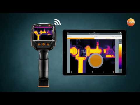 Aplikacja mobilna kamer termowizyjnych TESTO Thermography App - zdjęcie