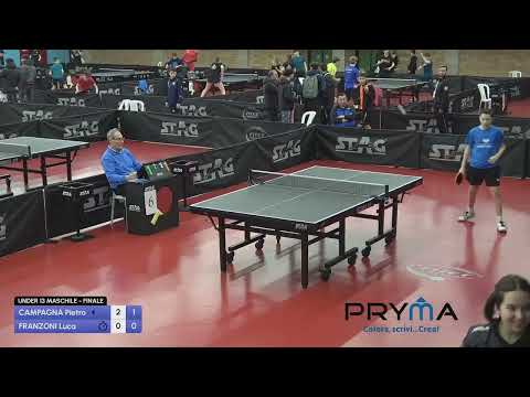 U13 Boys Singles Final | Campagna Pietro - Franzoni Luca | Italian National Tournament 2025
