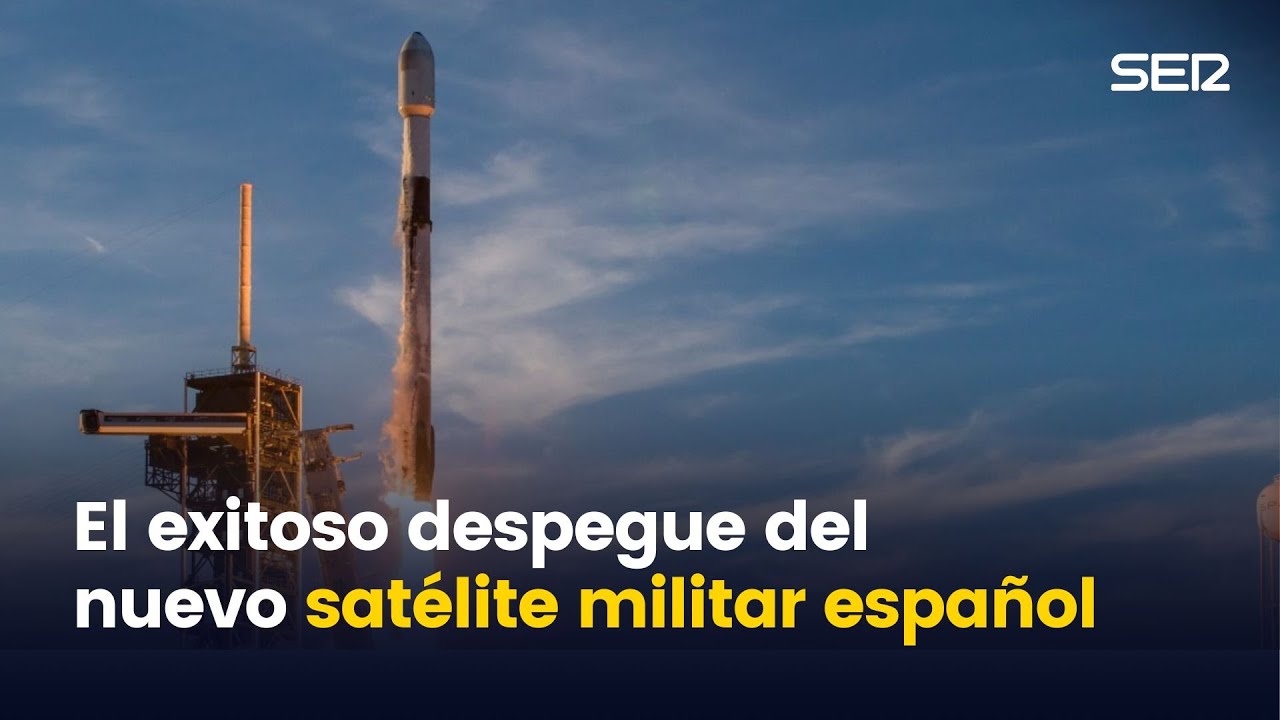 El exitoso despegue del satélite militar español