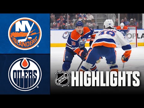 Islanders vs. Oilers | NHL Highlights | January 15, 2026