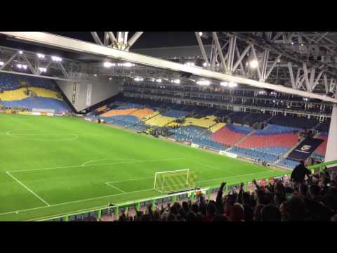 Feest na het einde van de wedstrijd ! : Vitesse-PSV : 29/10/2016