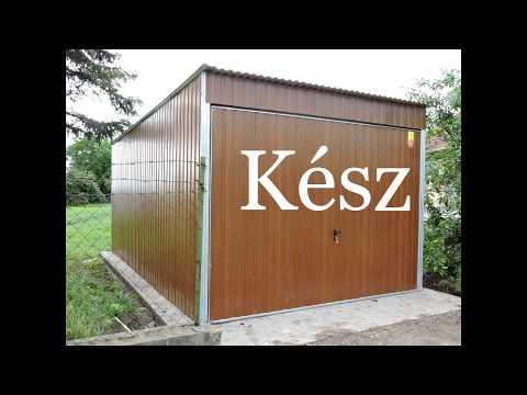 Megérkezett a garázs. :-) Összeszerelés + első tapasztalatok.