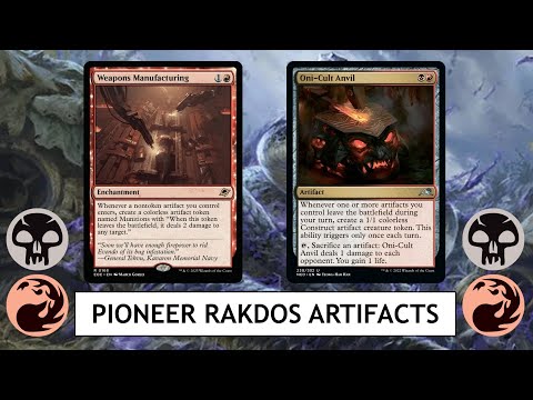 MTG Pioneer Rakdos Artifacts - Just Pop Those Munitions On That Anvil And It'll Be Fine