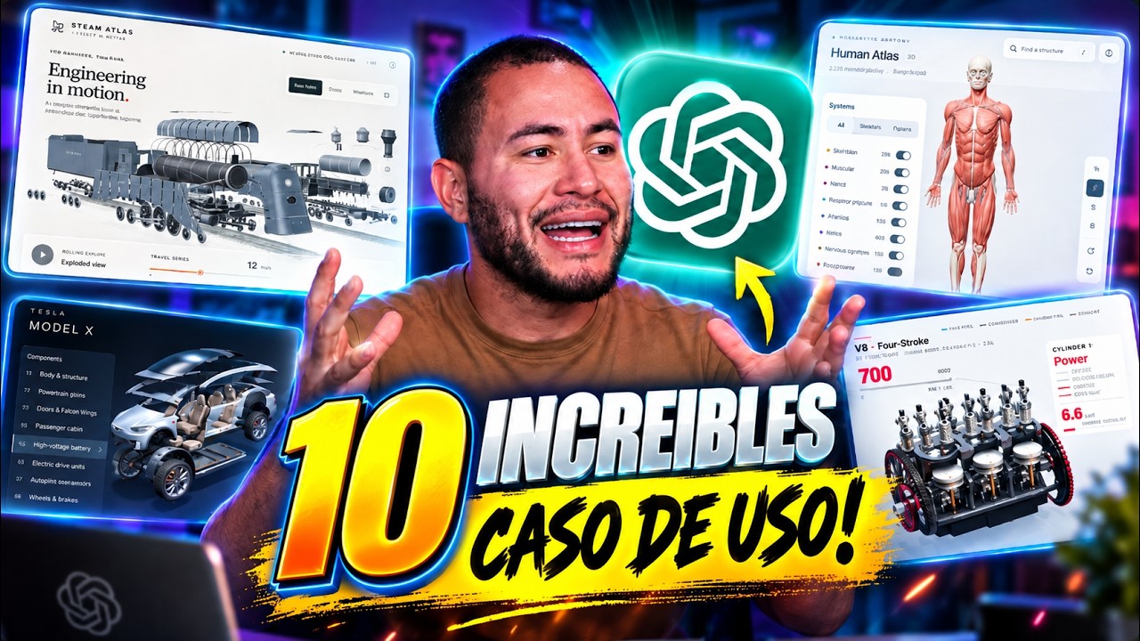 ChatGPT 6 ASTRA INCREIBLE TOP 10 CASOS DE USO!