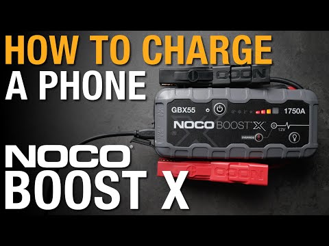How to Charge a Phone using NOCO Boost X