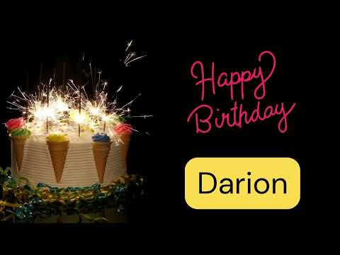 Happy birthday Darion
