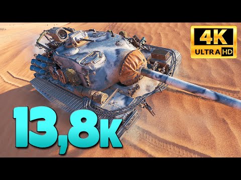 T110E3: Huge 13.8k damage  - World of Tanks