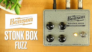 Video thumbnail for Benson Amps Stonk Box Fuzz by Pedal of the Day