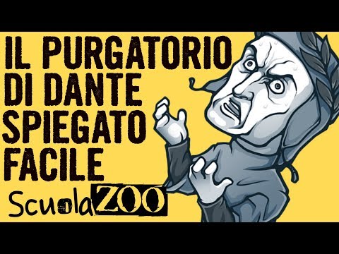 Peanuts #29 - DANTE ALIGHIERI'S PURGATORY explained EASILY in 3 MINUTES