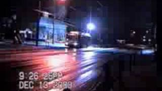 preview picture of video 'An MVRTA ETI trolleybus cutting ice on Far Hills in Dec 2000'