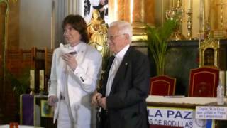 Camilo Sesto presenta junto al Padre Ángel el Padre Nuestro con la voz del Papa Francisco