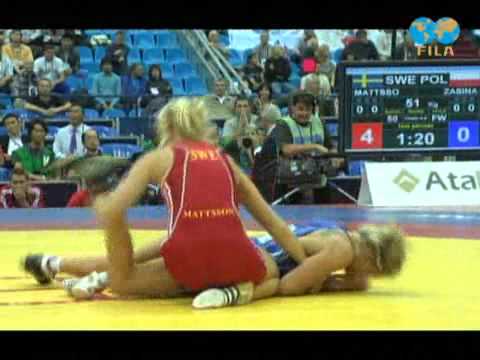 MATTSSON Sofia Magdalena (SWE) -- ZASINA Roksana Marta (POL)  Finale 3-5