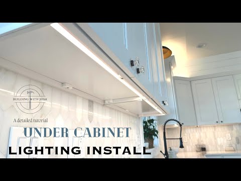 How to Install LED Under Cabinet Lighting