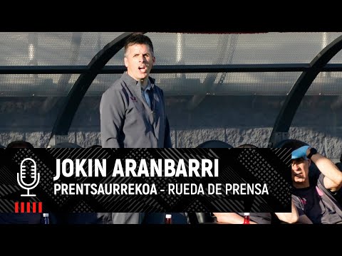Imagen de portada del video 🎙️ Jokin Aranbarri I post Bilbao Athletic 4-2 Real Unión Club l Primera Federación 2024-25 – J38