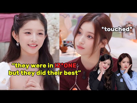 SANA was touched when REI said that WONYOUNG and YUJIN did their best to get close with IVE members