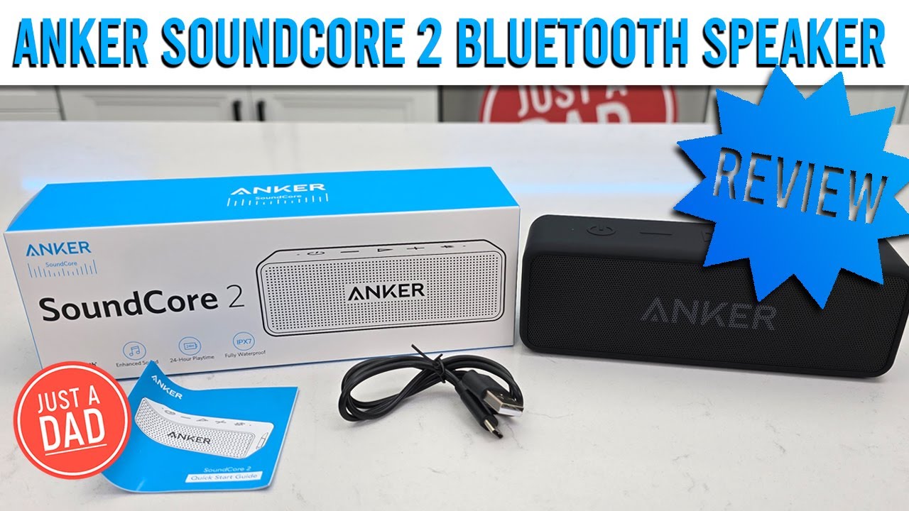 Miniatura da avaliação em vídeo de Caixa de Som Bluetooth Portátil Anker Soundcore 2 12W
