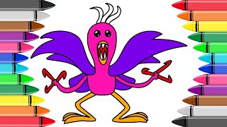 How to DRAW Opila Bird Mutant Monster GARTEN OF BANBAN