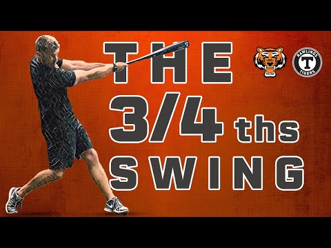A Hitting Drill For an Advanced Hitter! It's the 3/4ths Swing
