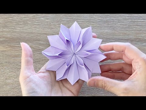 Paper Snowflake / Christmas Snowflake / Origami Snowflake ❄️