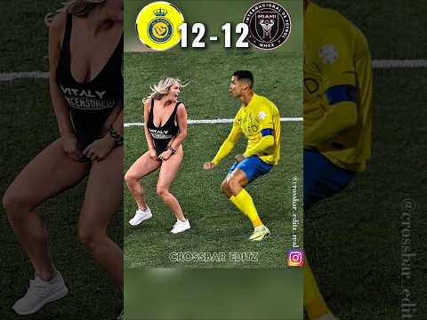 Heartbreaking Moments In Football | Al Nassr VS Inter Miami Imaginary Penalties |#ronaldo vs #messi