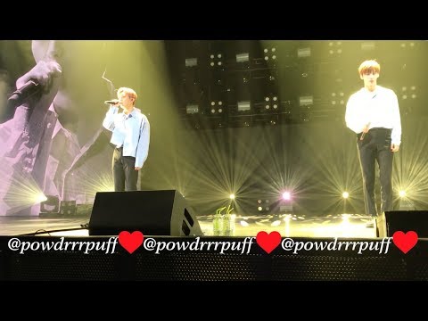 FANCAM - Forever And A Day 영원+1 (Lean On Me Unit) - WANNA ONE : ONE THE WORLD - Dallas 180626