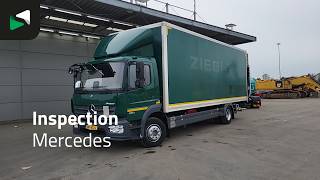 Автофургон Mercedes-Benz Atego 1324 4X2 13tonner 1500kg Ladebordwand Automatic Airco Euro | Изображение 4 - Autoline