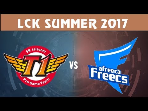 LOL AFS vs SKT Highlights Game 2 LCK SUMMER 2017 Afreeca Freecs vs SK Telecom T1