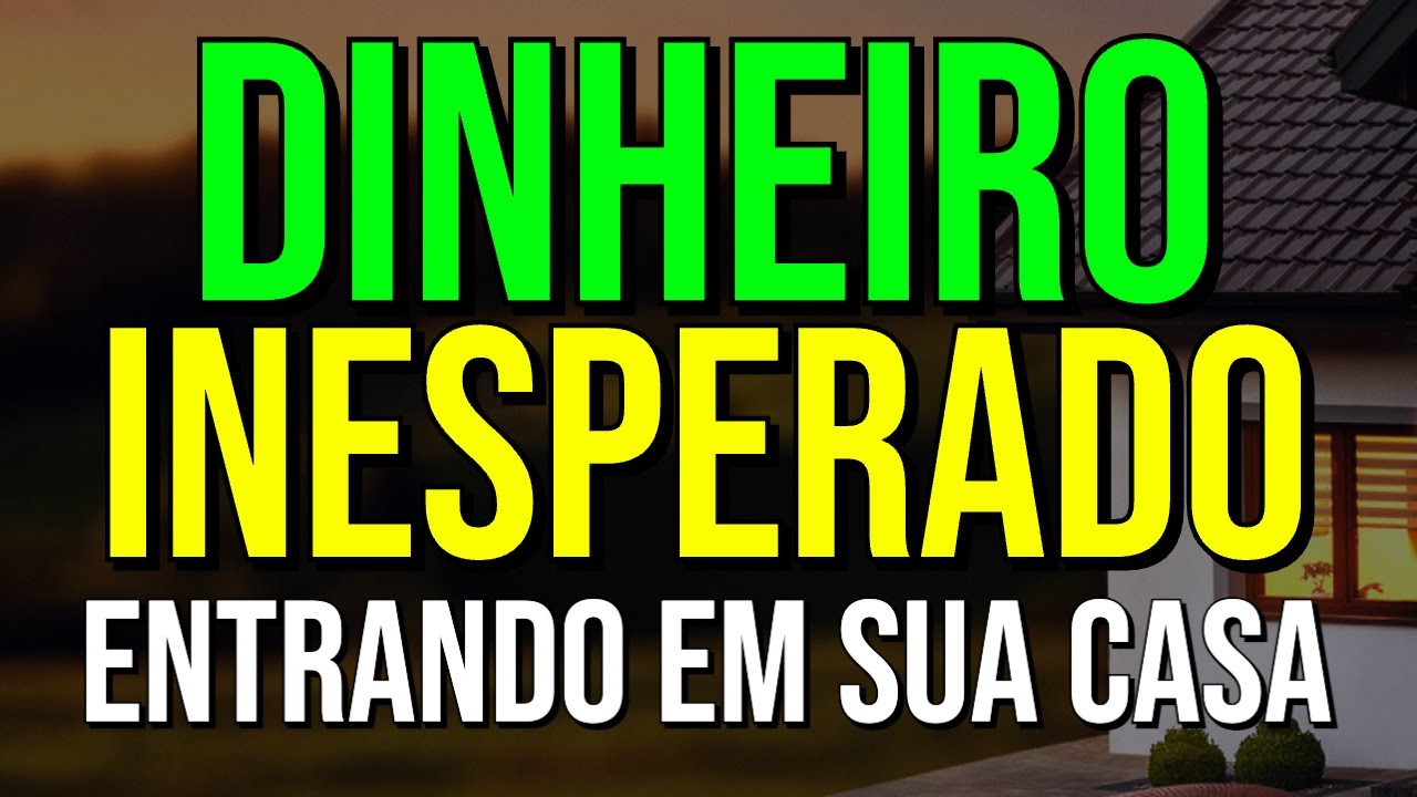DEIXE ESTE ÁUDIO TOCANDO EM CASA POR ALGUNS MINUTOS TODOS OS DIAS | A BÊNÇÃO DO DINHEIRO INESPERADO