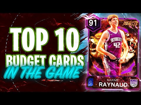 RANKING THE TOP 10 BEST BUDGET CARDS IN NBA 2K26 MyTEAM!!