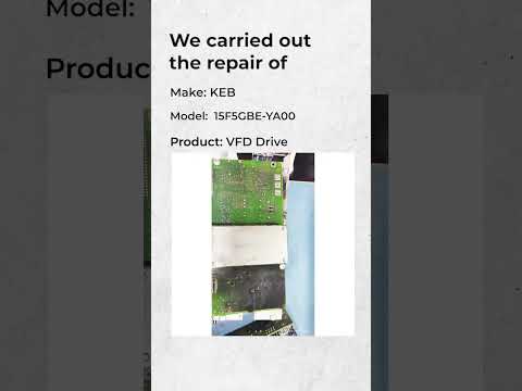 KEB Combivert vfd Drive Repair