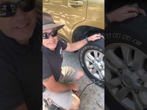 Hemi here - Fraser Island, tyre pressure information