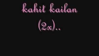 kahit kailan with lyrics    