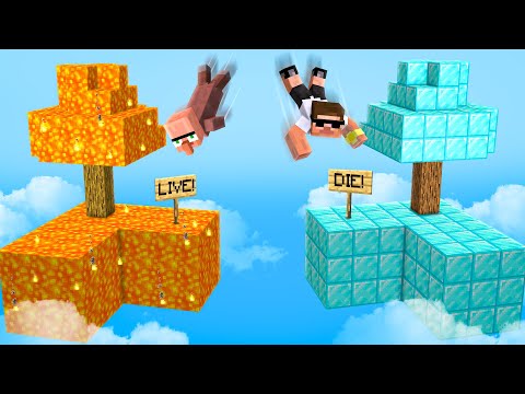 Carry Vs Doorbin Choose the Right Skyblock in Minecraft..