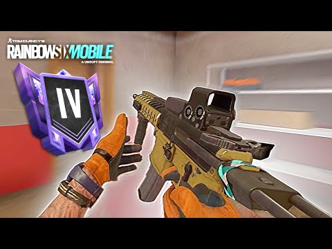 I Reached DIAMOND RANK in Rainbow Six Mobile!