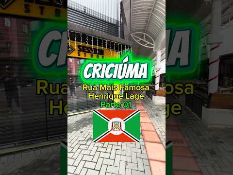 Cidade de Criciúma Santa Catarina #brasil #criciúma #turismo #love