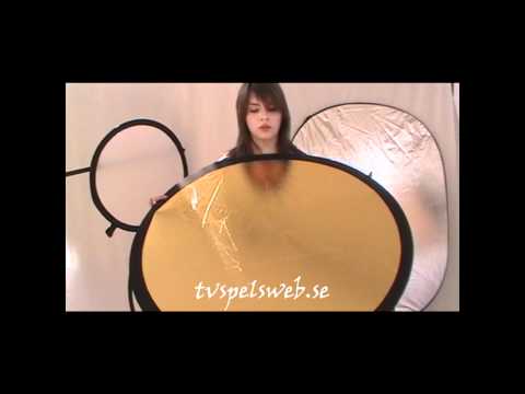 Reflexskärm 60cm Guld&Silver