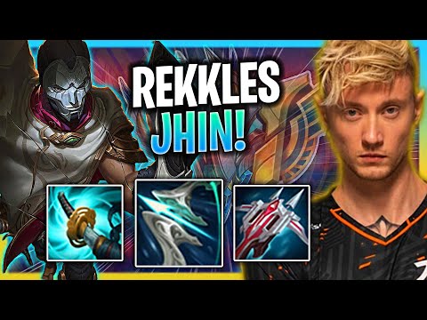 REKKLES BRINGS BACK JHIN! | FNC Rekkles Plays Jhin ADC vs Jinx!  Season 2023