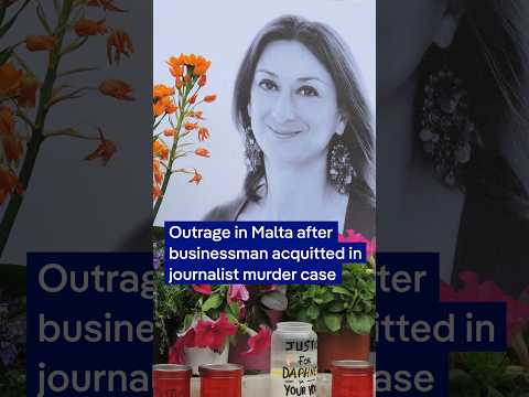 Anger in Malta after tycoon acquitted in  journalist murder case | DW News
