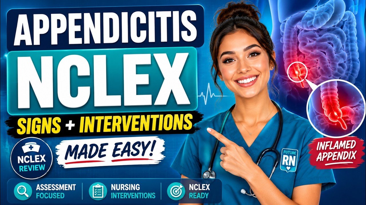 Appendicitis: Pathophysiology, Assessment & Peri-Operative Nursing Care