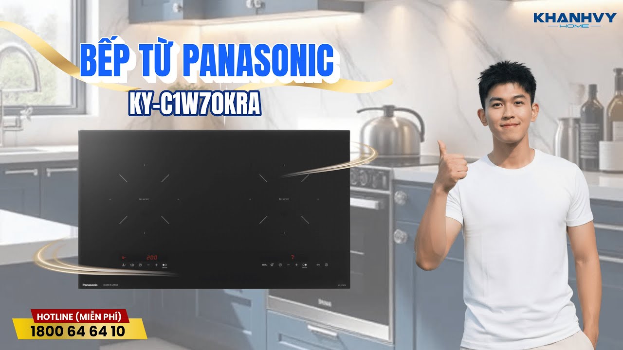 Bếp từ Panasonic KY-C1W70KRA